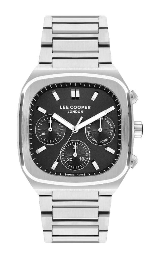 Lee Cooper LC07618.350 Takvimli Çelik Kordon Analog Erkek Kol Saati