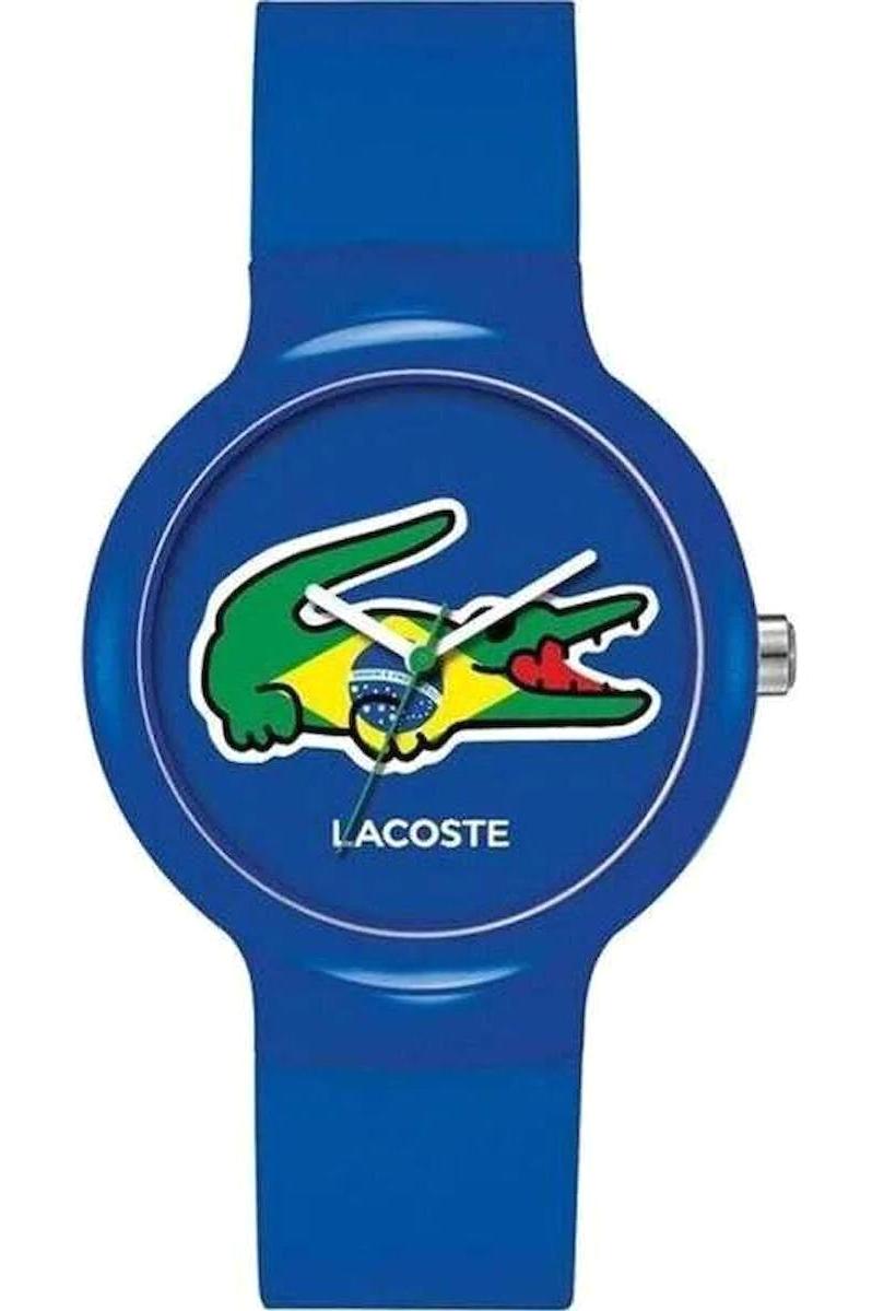 Lacoste LAC2020069 39 mm Lacivert Silikon Kordon Analog Kol Saati