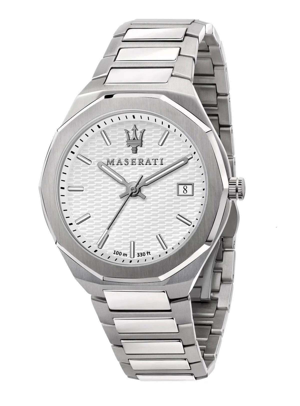 Maserati R8853142005 Takvimli 44 mm Çelik Kordon Analog Erkek Kol Saati