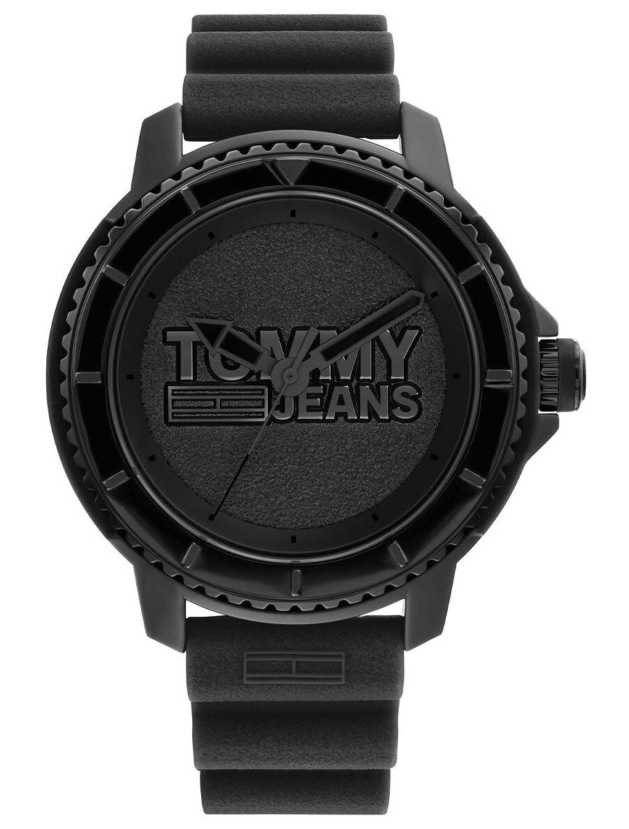 Tommy Hilfiger TH1792001 Takvimli 42 mm Siyah Silikon Kordon Analog Erkek Kol Saati