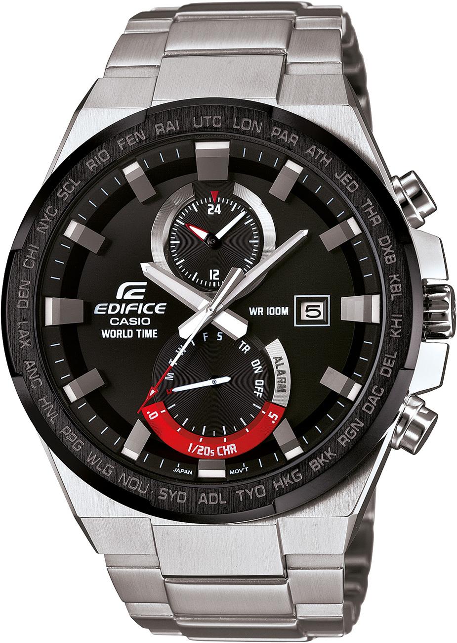 Casio EFR-542DB-1A Takvimli 46.6 mm Çelik Kordon Analog Kol Saati