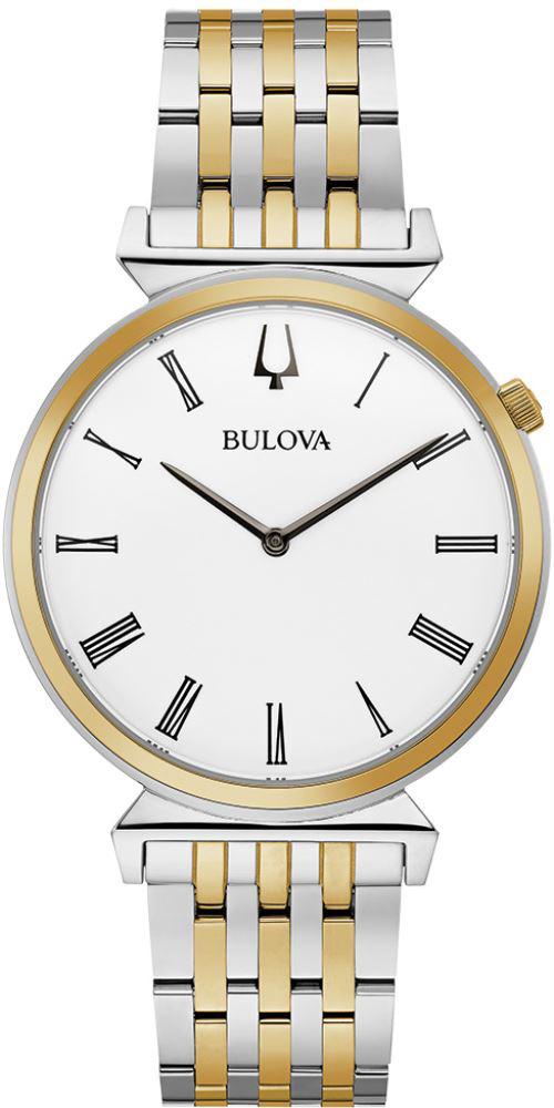Bulova 98A233 38 mm Altın-Çelik Kordon Analog Kol Saati
