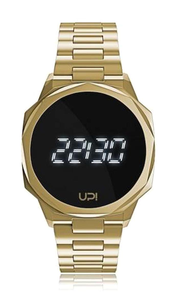 Upwatch Icon Takvimli 42 mm Altın Çelik Kordon Analog Erkek Kol Saati