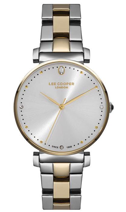 Lee Cooper LC07028.230 Gri-Rose Gold Çelik Kordon Analog Kadın Kol Saati