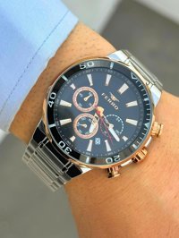 Ferro FR.FT.1.112 Takvimli Çelik Kordon Analog Erkek Kol Saati