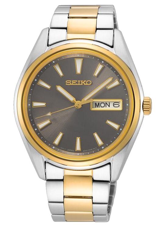 Seiko SUR348P Takvimli 40 mm Altın-Çelik Kordon Analog Erkek Kol Saati
