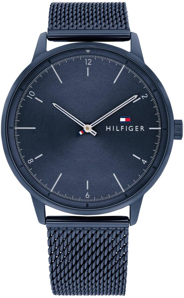 Tommy Hilfiger TH1791841 Takvimli 44 mm Lacivert Çelik Kordon Analog Erkek Kol Saati