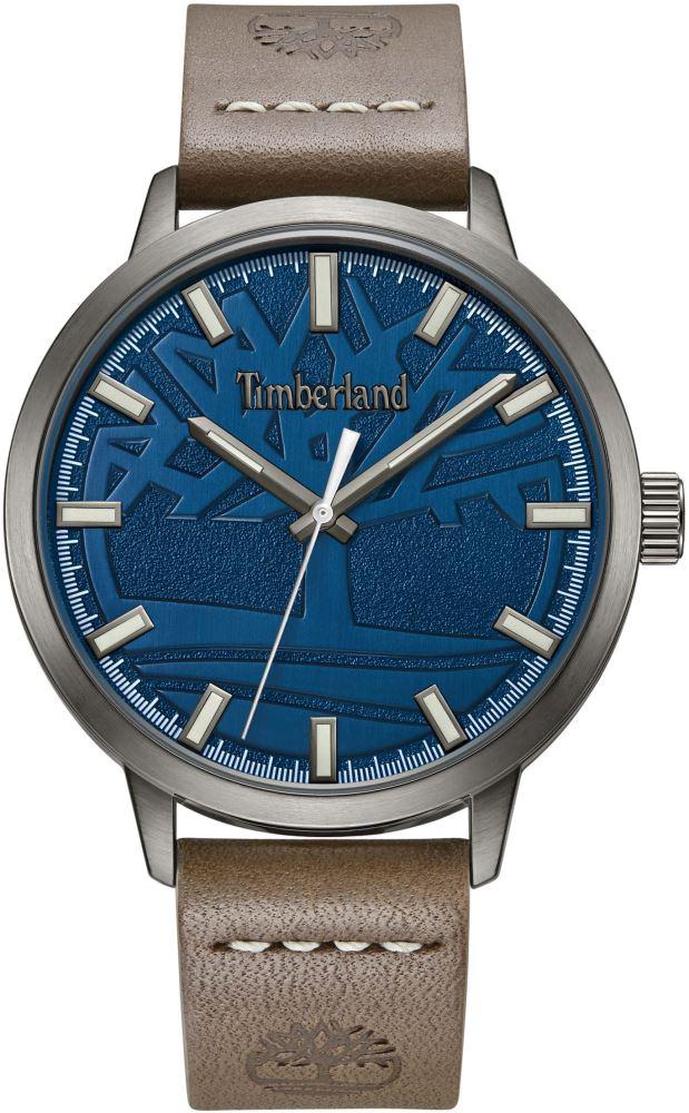 Timberland TDWGA2181902 Takvimli 44 mm Kahverengi Deri Kordon Analog Kol Saati