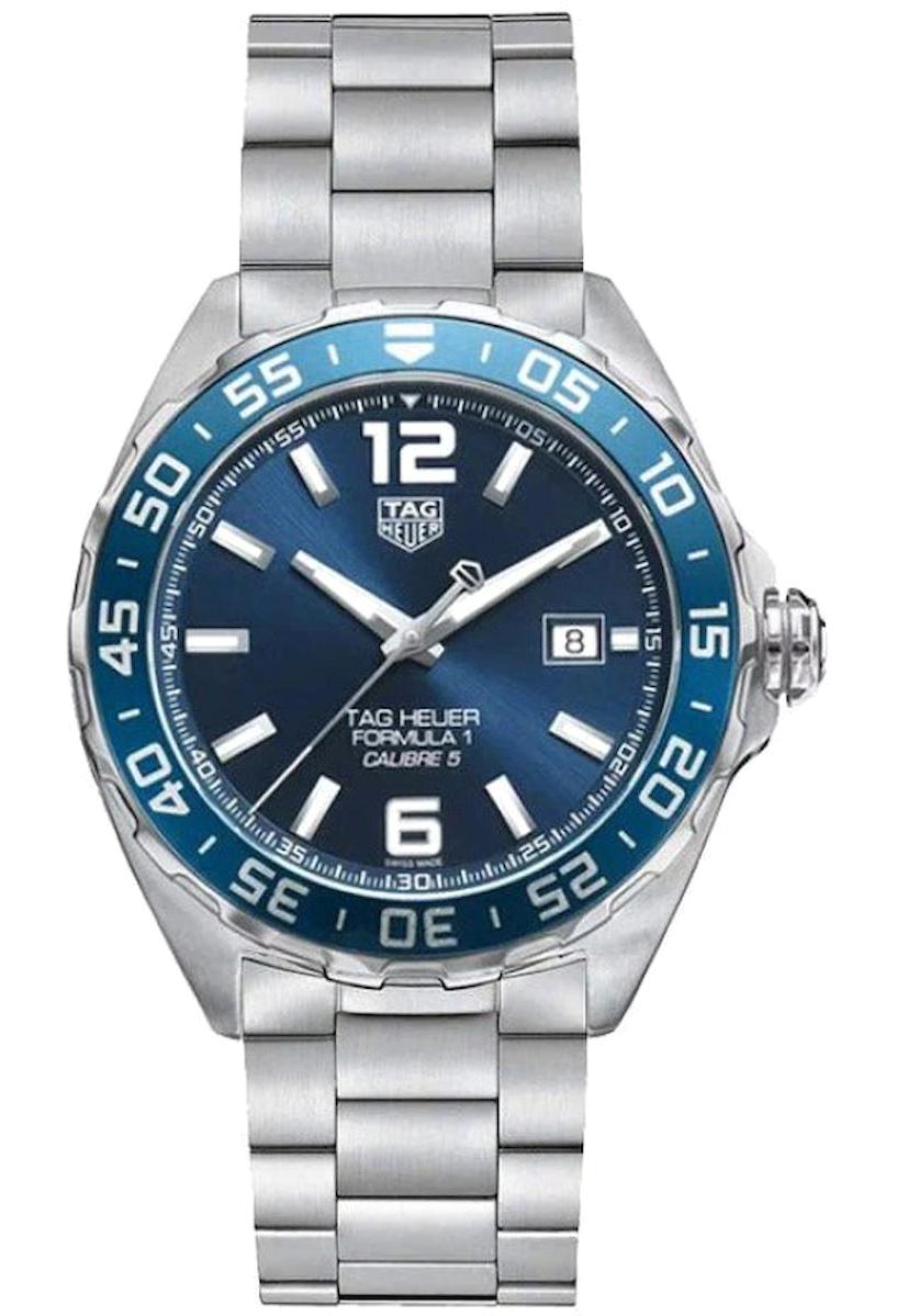 Tag Heuer FORMULA 1 WAZ2015.BA0842 Takvimli 44 mm Çelik Kordon Analog Kol Saati