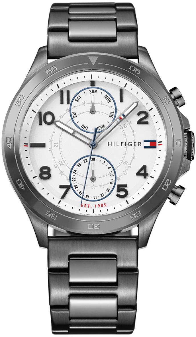 Tommy Hilfiger TH1791341 Takvimli 44 mm Çelik Kordon Analog Kol Saati