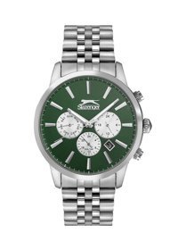 Slazenger SL.09.1812.2.09 Takvimli 34 mm Çelik Kordon Analog Erkek Kol Saati