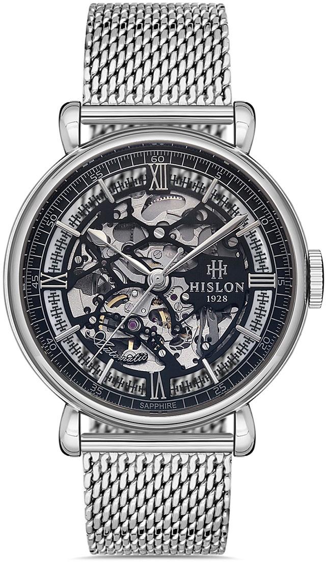 Hislon SD100S-16SB 44 mm Çelik Kordon Analog Erkek Kol Saati