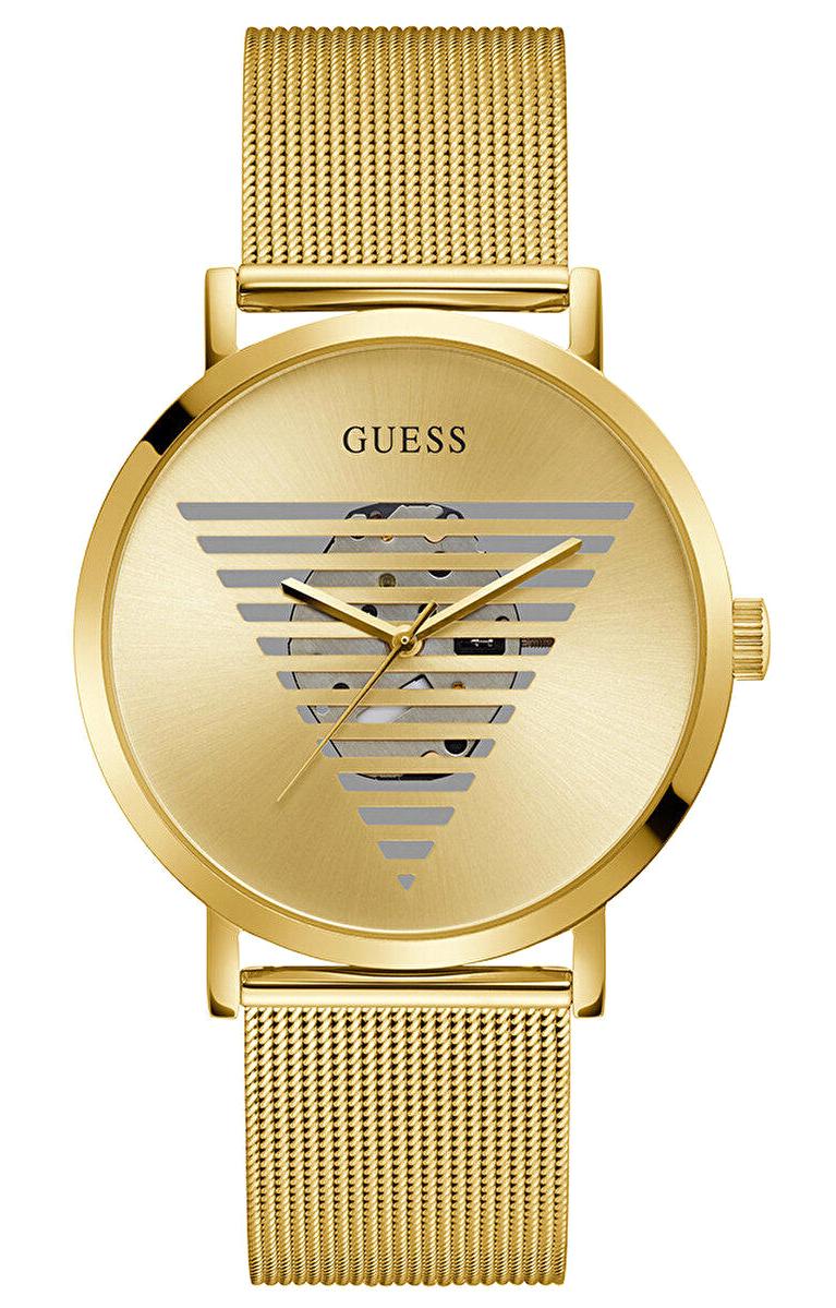 Guess GUGW0502G1 Altın Çelik Kordon Analog Erkek Kol Saati