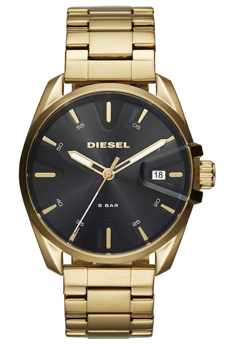 Diesel DZ1865 Takvimli 42 mm Altın Çelik Kordon Analog Erkek Kol Saati