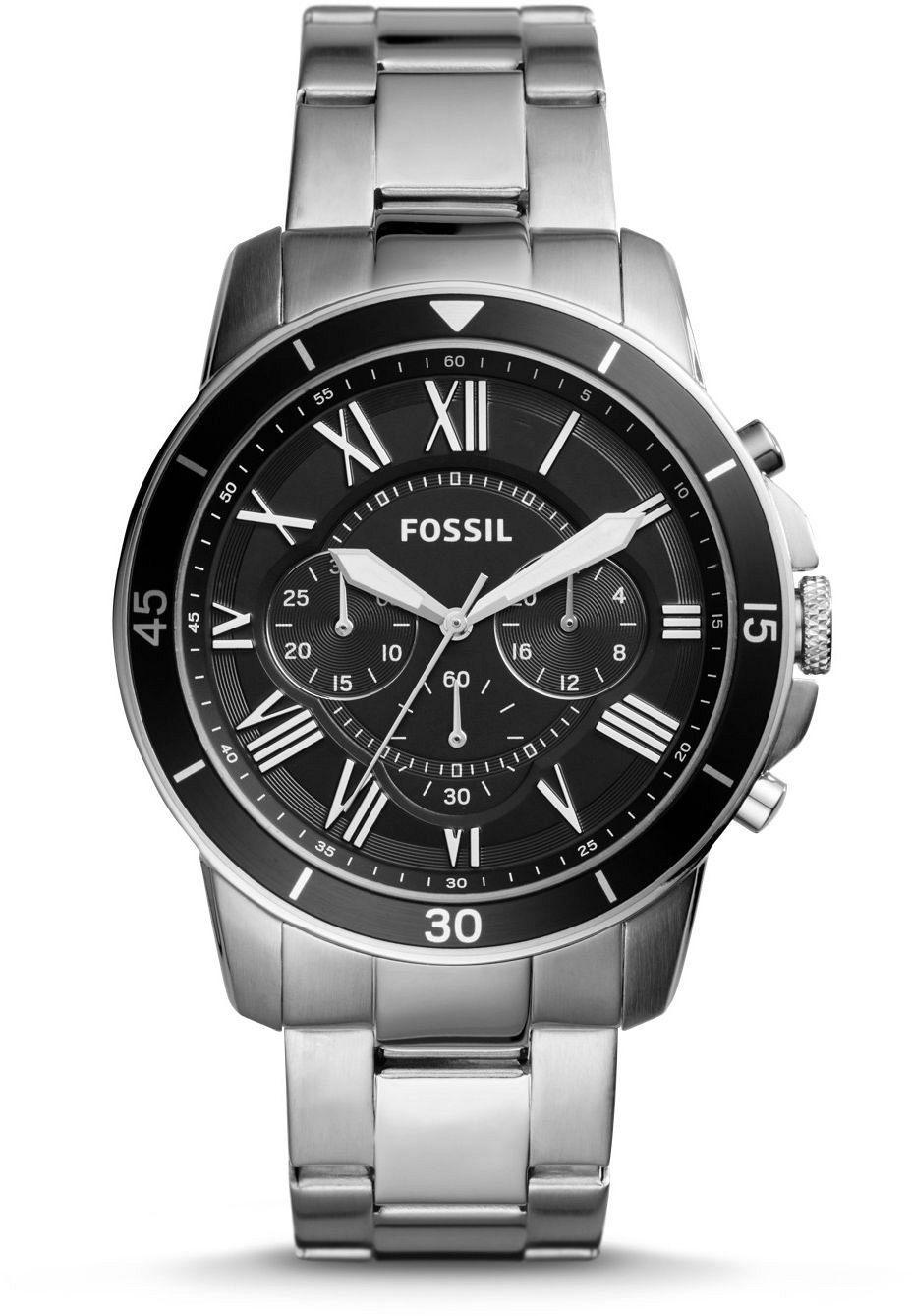 Fossil FS5236 Takvimli 44 mm Çelik Kordon Analog Erkek Kol Saati