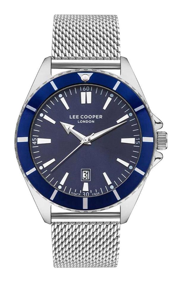 Lee Cooper LC07353.390 Takvimli 46-50 mm Çelik Kordon Analog Erkek Kol Saati