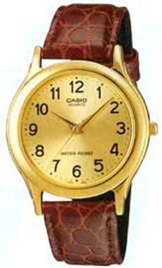 Casio MTP-1093Q-9B 35.4 mm Kahverengi Deri Kordon Analog Kol Saati