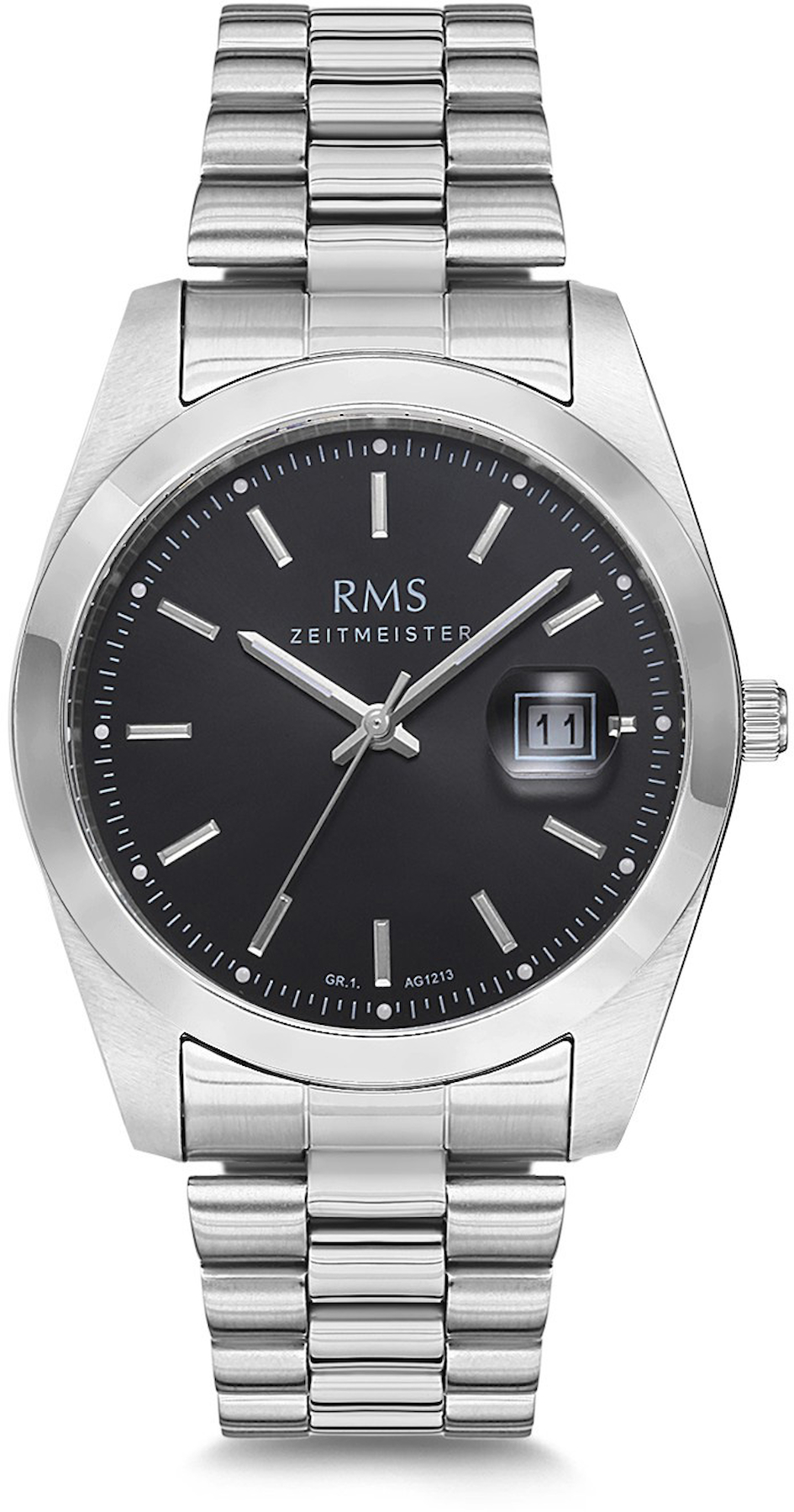 Romanson GR.1.AG1213.02 Takvimli 40 mm Çelik Kordon Analog Kol Saati