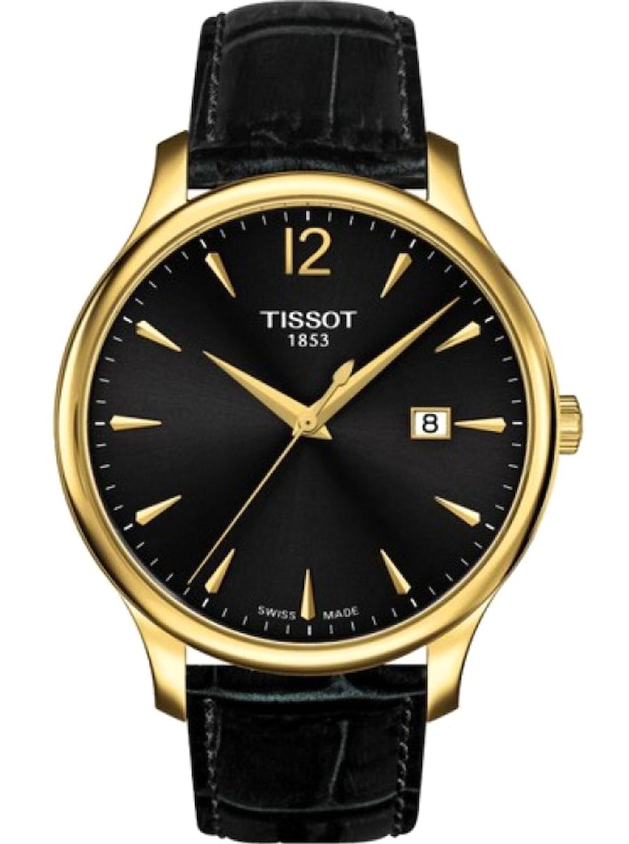 Tissot T0636103605700 Takvimli 45 mm Siyah Çelik Kordon Analog Kol Saati
