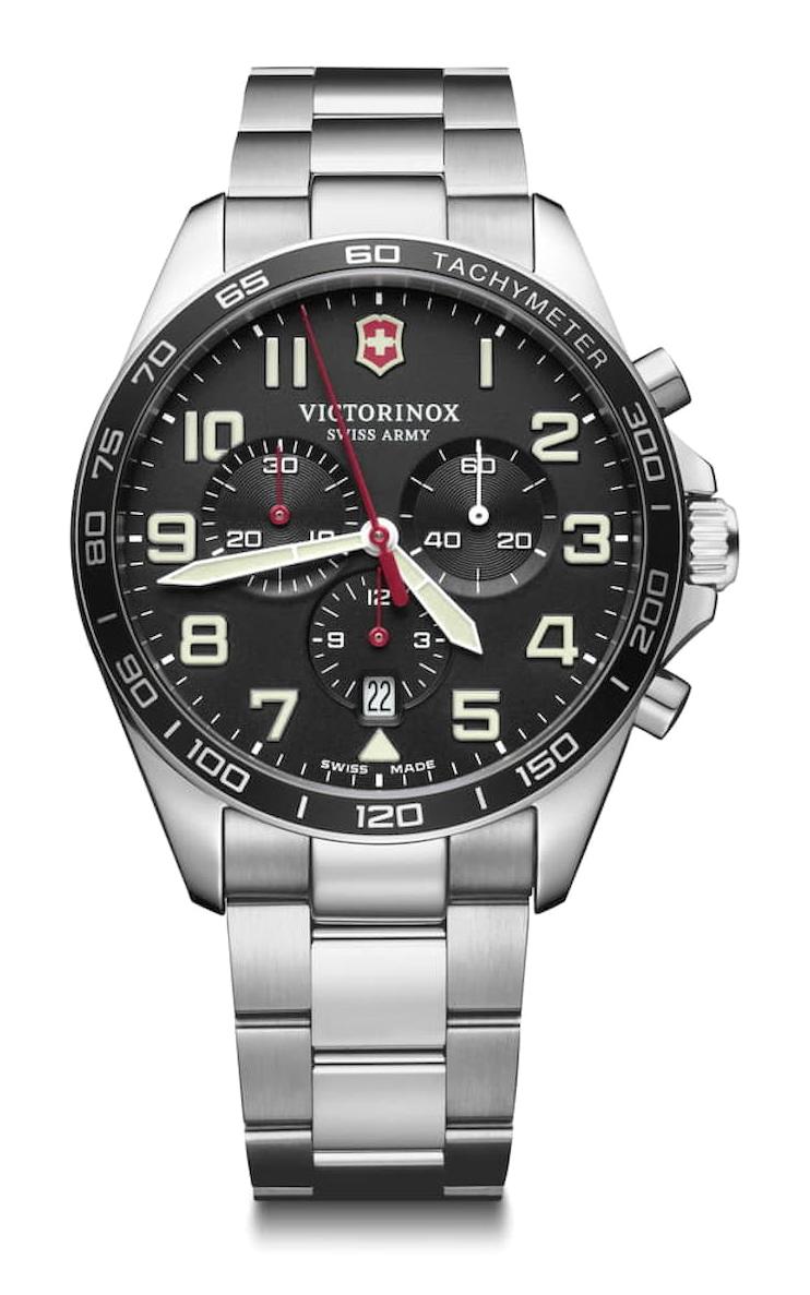 Victorinox Swiss Army 241855 Kronometreli Pusulalı Takvimli 42 mm Çelik Kordon Analog Kol Saati