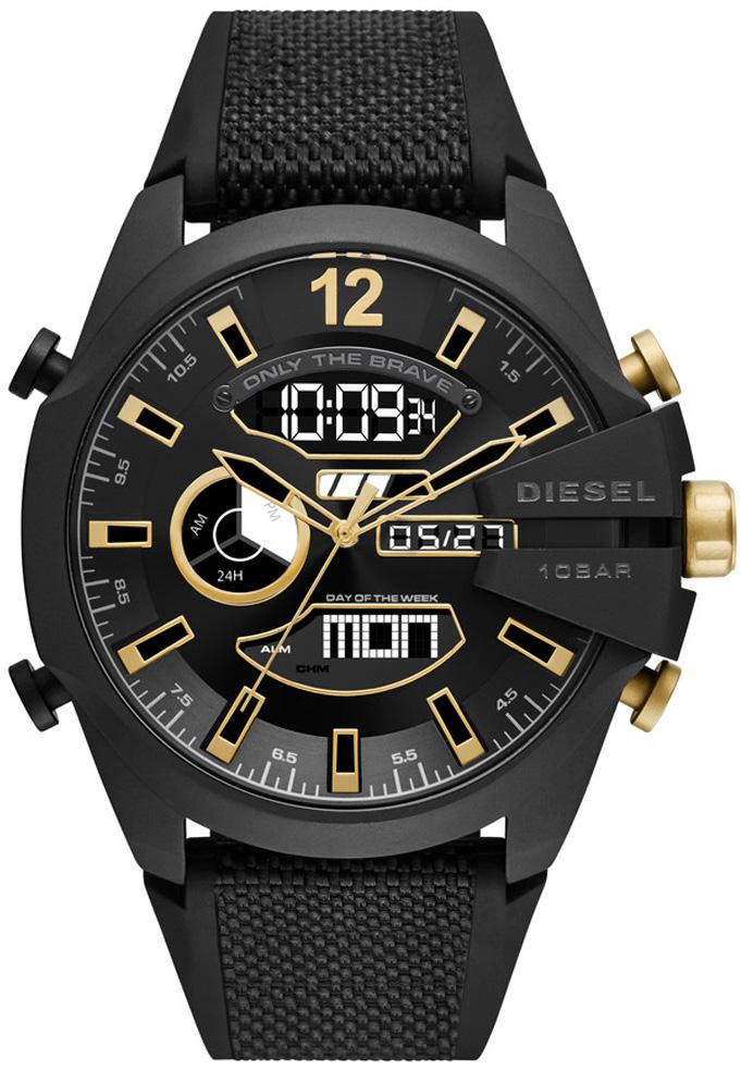 Diesel DZ4552 Takvimli 42 mm Siyah Silikon Kordon Analog Erkek Kol Saati