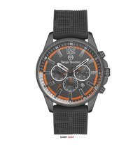 Sergio Tacchini ST.1.10210.4 Takvimli 43 mm Siyah Silikon Kordon Analog Erkek Kol Saati