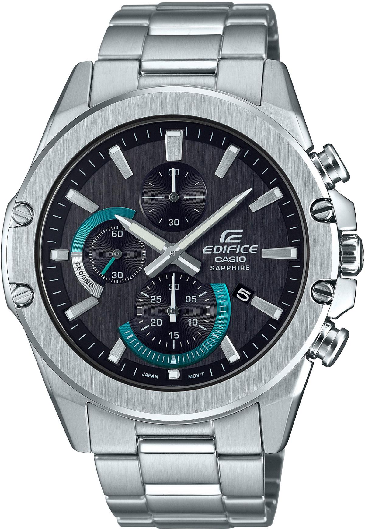 Casio EFR-S567D-1A Takvimli 45.6 mm Çelik Kordon Analog Kol Saati