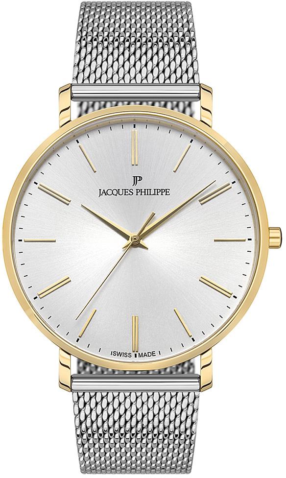 Jacques Philippe JPQGS077226YG 42 mm Çelik Kordon Analog Erkek Kol Saati