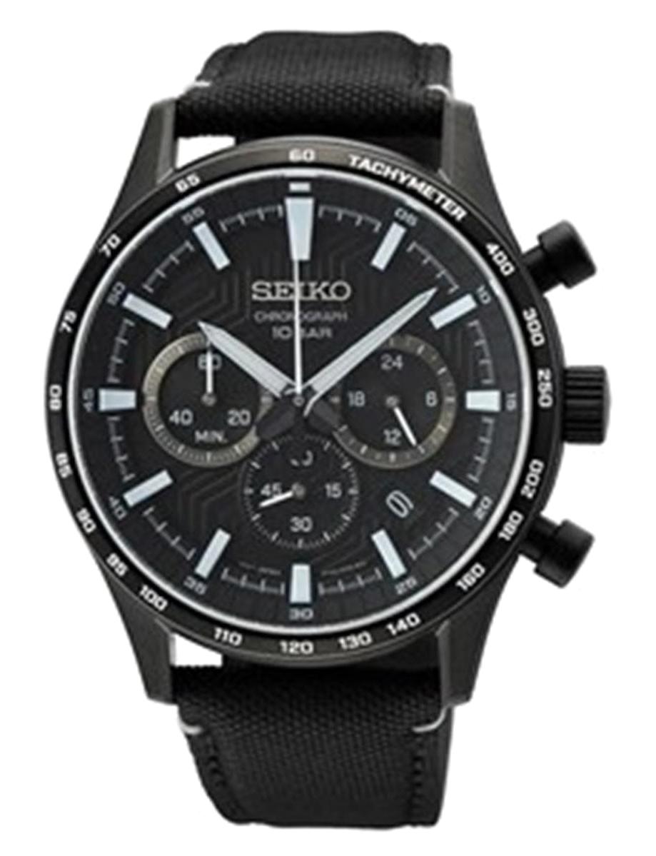 Seiko SSB417 Takvimli 40 mm Siyah Çelik Kordon Analog Erkek Kol Saati