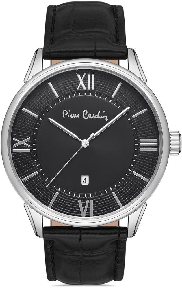 Pierre Cardin 800091F102 Takvimli 44 mm Siyah Metal Kordon Analog Kol Saati