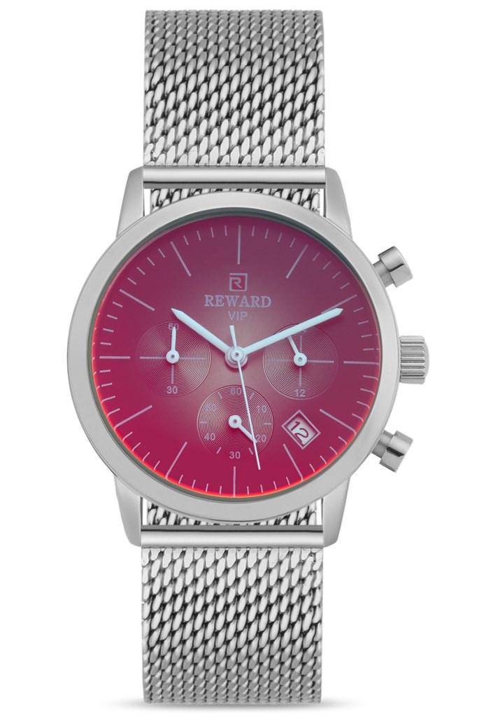 Reward A140128 Takvimli 37 mm Çelik Kordon Analog Kol Saati