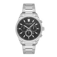 Tom Jones TJ-1-2301 Takvimli 44 mm Çelik Kordon Analog Erkek Kol Saati