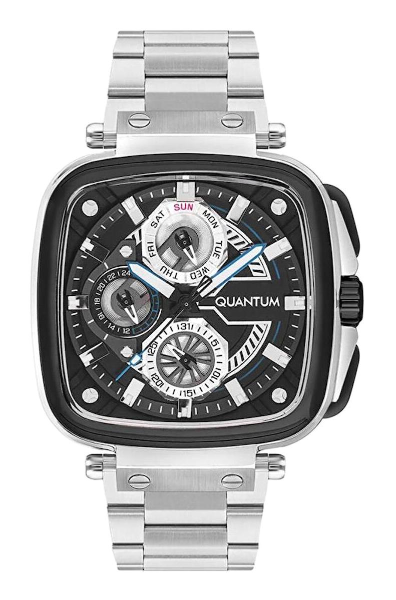 Quantum PWG1092.650 Takvimli 45 mm Çelik Kordon Analog Erkek Kol Saati