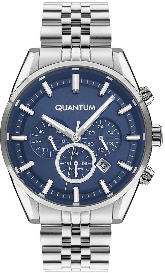 Quantum PWG987.390 Takvimli 45 mm Çelik Kordon Analog Erkek Kol Saati