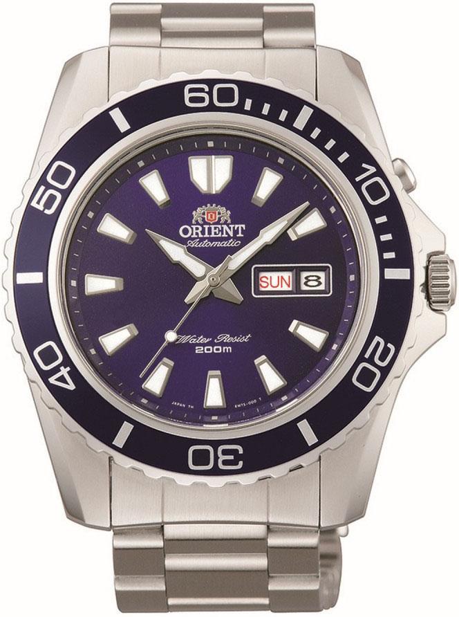 Orient FEM75002DW Takvimli 44 mm Çelik Kordon Analog Kol Saati