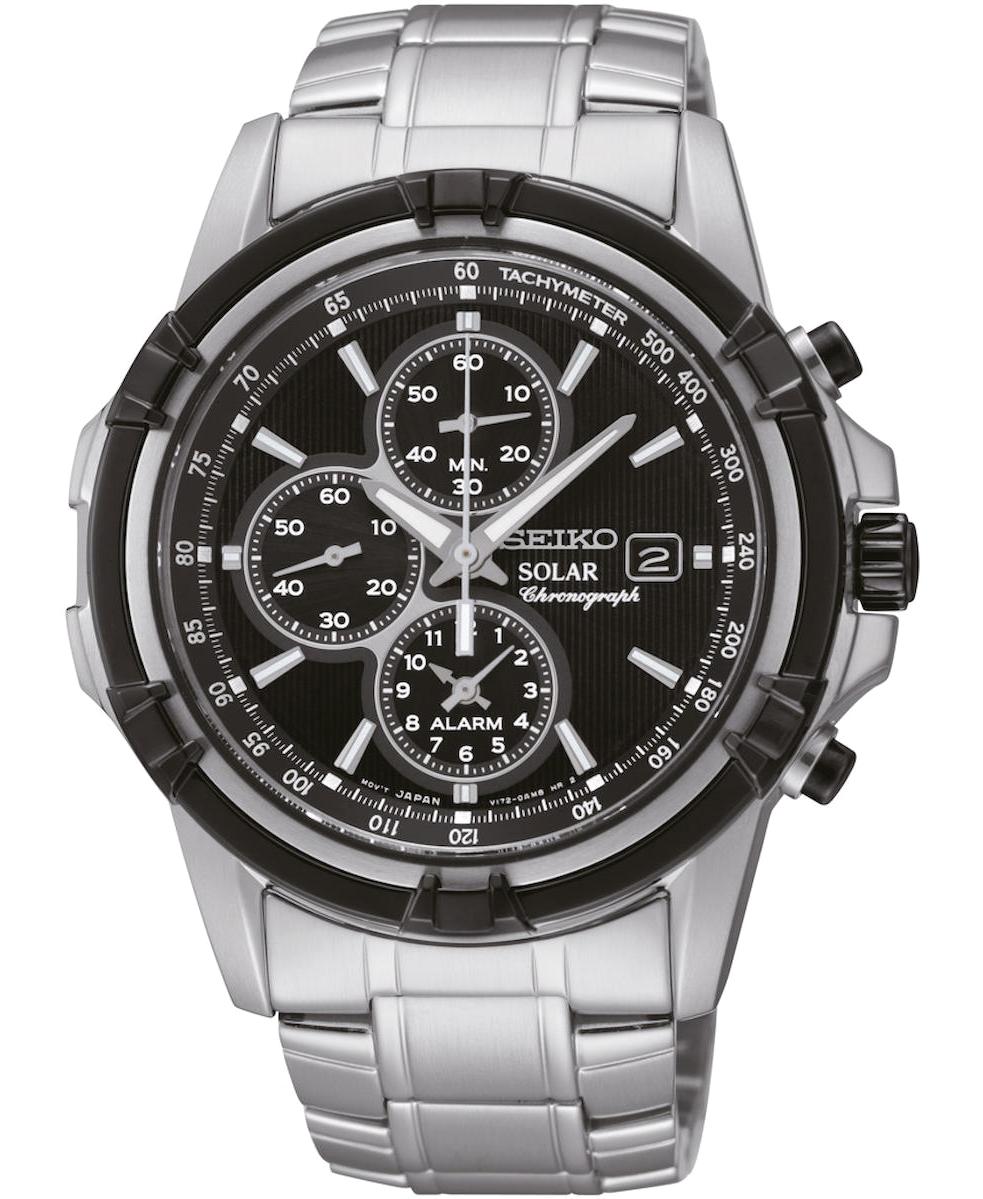 Seiko SSC147P Takvimli 43 mm Çelik Kordon Analog Erkek Kol Saati