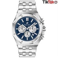 Beverly Hills Polo Club BP3234X396 Takvimli 46 mm Çelik Kordon Analog Erkek Kol Saati