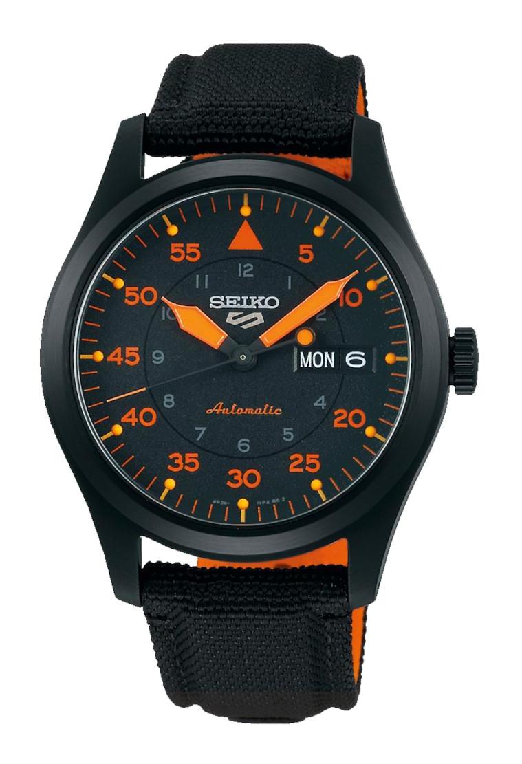 Seiko SRPH33K Takvimli 39 mm Siyah Kanvas Kordon Analog Erkek Kol Saati