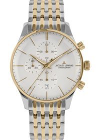 Jacques Lemans LONDON 1-2163J Takvimli 40 mm Altın-Çelik Kordon Analog Erkek Kol Saati