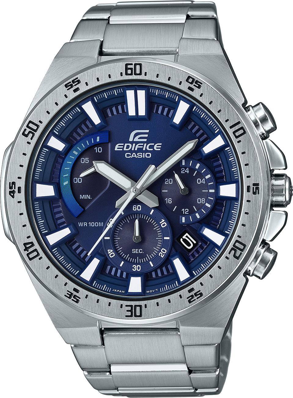 Casio EFR-563D-2A Takvimli 48.9 mm Çelik Kordon Analog Kol Saati