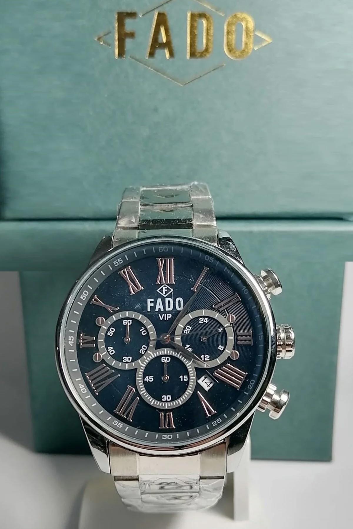 Q&Q RH 0146 Takvimli Gri Kordon Analog Kol Saati