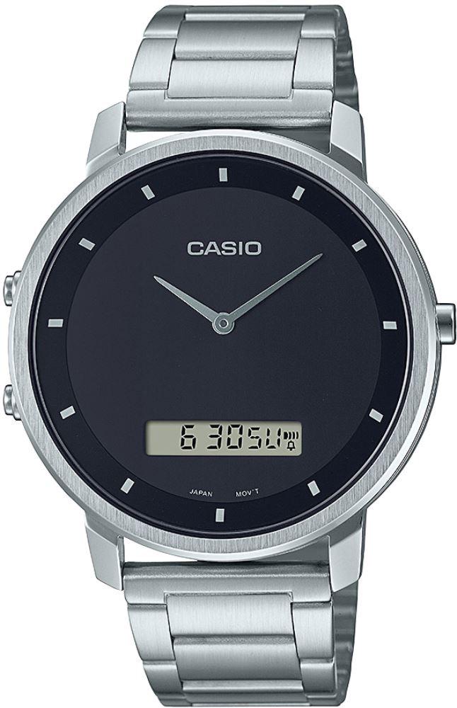 Casio MTP-B200D-1E Takvimli 41 mm Çelik Kordon Analog Kol Saati