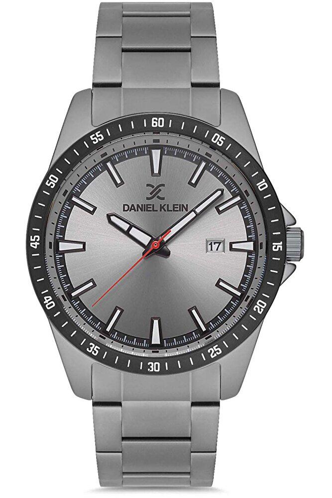 Daniel Klein DK013452C-04 Takvimli Çelik Kordon Analog Erkek Kol Saati