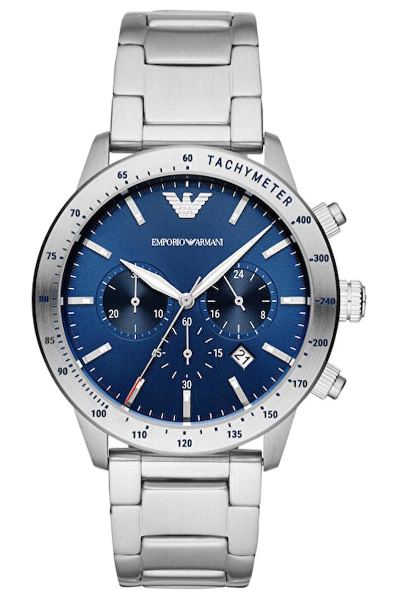 Emporio Armani AR11306 Takvimli 42 mm Çelik Kordon Analog Kol Saati