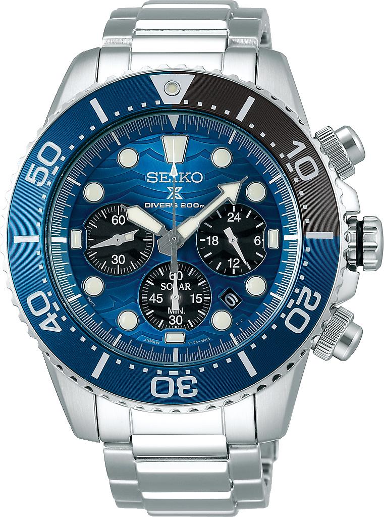 Seiko SSC741P Takvimli 43.5 mm Çelik Kordon Analog Kol Saati