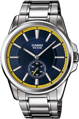 Casio MTP-E101D-2A Takvimli 41 mm Çelik Kordon Analog Kol Saati