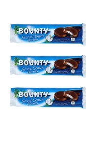 Bounty Secret Centre Biscuits Sütlü Çikolata 132 gr 3 Adet