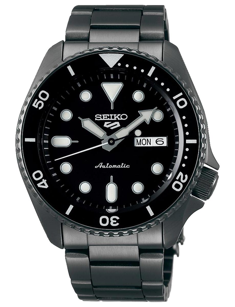 Seiko SRPD65K1 Takvimli 43 mm Siyah Çelik Kordon Analog Erkek Kol Saati