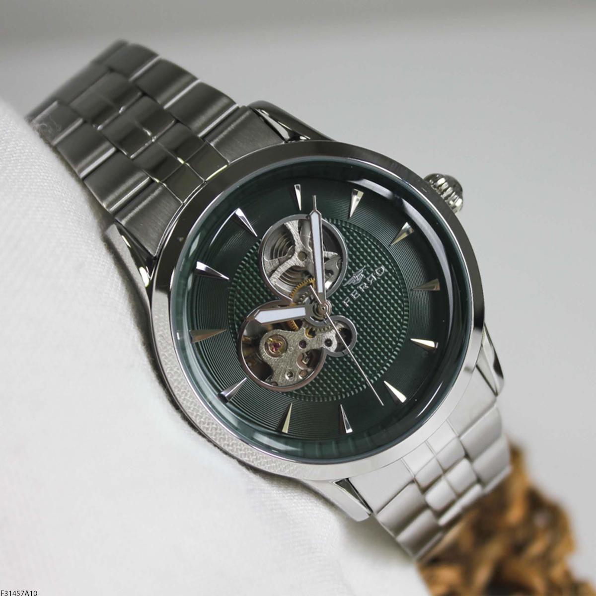 Ferro FM31457A10 42 mm Çelik Kordon Analog Erkek Kol Saati