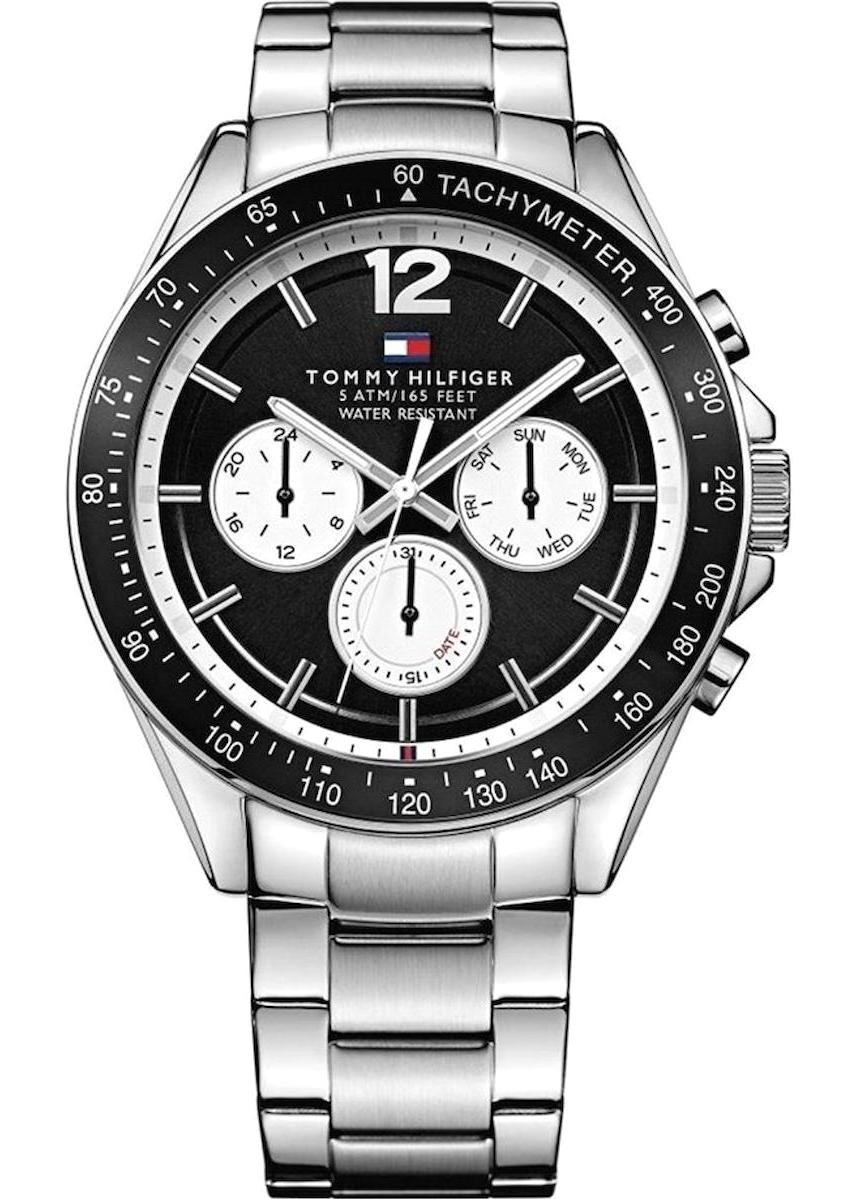 Tommy Hilfiger TH1791120 Takvimli 44 mm Çelik Kordon Analog Erkek Kol Saati
